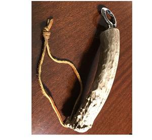 Abridor de Botellas Hecho a Mano, Ecológico y Duradero, de Madera y Cuerno de Buey con Detalles de Acero Inoxidable, Logotipo Personalizable para Regalos - Product Image 5