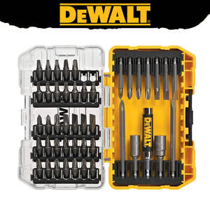 For DEWALT 45-Piece <b>Screwdriver</b> <b>Bit</b> <b>Set</b> Hex Shank HSS Double-Ended <b>Bits</b> Power Tool High Speed Steel Material - Product Image 1