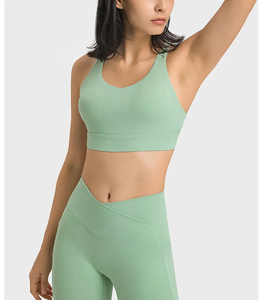 OEM Private Label Clothing Women Yoga Fitness <b>Bra</b> Buttery Soft Material Sport <b>Bra</b> - Product Image 2