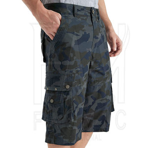 Short cargo uni pour extérieur, longueur genou, short cargo 100% coton confortable pour hommes pour logo personnalisé, meilleur vendeur - Product Image 5