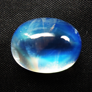 Piedra lunar de arcoíris Natural 100%, fabricación de joyas de Color azul de alta calidad, piedra lunar de arcoíris Real suelta personalizada para uso en joyería OEM - Product Image 3