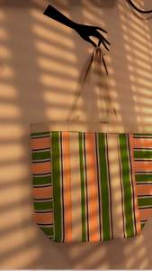 ถุงช้อปปิ้งผ้าไนลอนทำจากโพลีโพรพิลีนรีไซเคิลเป็นมิตรกับสิ่งแวดล้อมถุงซิปแบบยั่งยืนผลิตจากอินเดียจำนวนมาก - Product Image 5