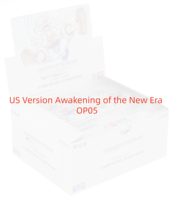 Boîte de boosters 0P-05 Awakening of the New Era, 24 paquets scellés, version anglaise, cartes à collectionner TCG