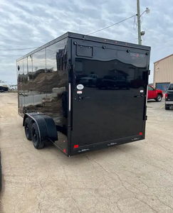 Carga 7x20 Remolque de carga cerrado de 10K con altura adicional y paquete opaco de Europa - Product Image 4