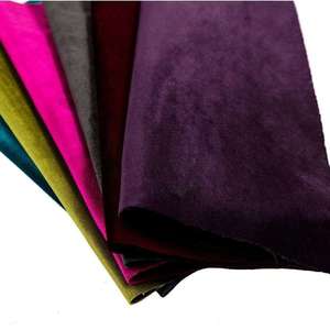 Haute qualité Mosha velours impression luxe canapé tissu tapisserie d'ameublement pour canapé chaise Coshion couverture - Product Image 5