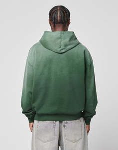 Logo personnalisé surdimensionné vintage lavage à l'acide 100% coton éponge française 500GSM Heavy Boxy Distressed Hoodies avec Sun Fade - Product Image 3