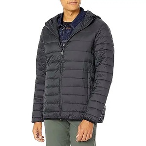 Abrigo acolchado largo de invierno con capucha de algodón de talla grande, chaquetas de calle de gran tamaño, chaqueta transpirable hecha de Pakistán para hombre - Product Image 1