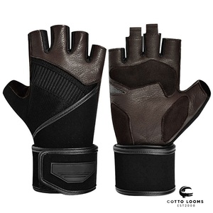 Gants d'haltérophilie en cuir Premium OEM Custom Gym Training Fitness ODM Manufacturer Fournisseur fiable - Product Image 3