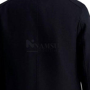 Chaqueta de lana para hombre hecha a medida de gran tamaño más vendida Chaqueta de lana para hombre de precio barato de último diseño - Product Image 6