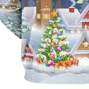 2025 <b>Christmas</b> Thermal Pullover Tops For Women And <b>Men</b> Oversized <b>Christmas</b> Print <b>Hoodies</b> With 3d Embroidery Made In Pakistan - Product Image 5