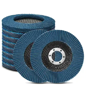 High quality 5 4 7 inch 125mm 115mm alumina flexible tool zirconia grinding wheels disco flap disc