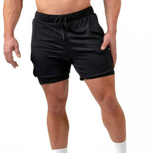 <b>Men's</b> Custom Nylon Gym <b>Shorts</b> for Summer Sports Solid Casual Fitness Running Basketball Workout <b>Shorts</b> 2025 - Product Image 2