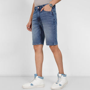 Nardon กางเกงขาสั้นผ้ายีนส์ของผู้ชายกางเกงขาสั้นผ้ายีนส์แห้งเร็วป้องกันรังสียูวีทนทานเป็นมิตรต่อสิ่งแวดล้อม - Product Image 2