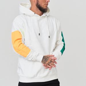 Pull à capuche réfléchissant imprimé pour homme, vêtement de printemps, personnalisé, ample, grande taille, Patch basique, blanc, nouvelle collection - Product Image 4