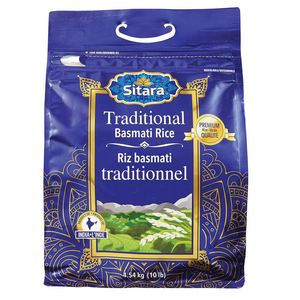 Sitara Basmati Rice - Premium Quality, Long <b>Grain</b>, Aromatic Flavor - 5kg, 10kg, 20kg Pack - Product Image 5