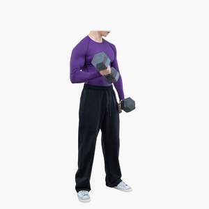 Camiseta de Compresión de Manga Larga para Hombre, Logotipo Personalizado, OEM, Marca Privada, Transpirable, Secado Rápido, Anti-UV, Ecológica, Spandex/Poliéster, para Gimnasio - Product Image 5