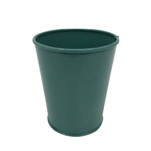 Best Luxury Planter Round Shaped Matt <b>Light</b> Grey Powder Coated for Garden Decoration Handmade Wholesale in Bulk - Product Image 6