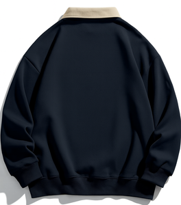 Sweat-shirt d'hiver à col rond imperméable OEM - Mélange de coton doux, couleurs et tailles personnalisables pour les marques de mode - Product Image 2