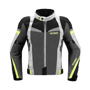 Combinaison de moto unisexe sur mesure en Cordura, respirante, coupe-vent, imperméable, couleur unie, logo personnalisé, options de taille plus - Product Image 3