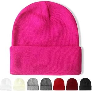 1 MOQ Custom Logo Jacquard Christmas Wholesale Unisex Winter Knitted Beanie Hats Vintage <b>Wool</b> Beanies - Product Image 6