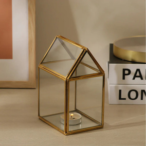 Antique Inspired Lantern <b>Tea</b> <b>Light</b> Holder with Classic Charm Weathered Lantern <b>Tea</b> <b>Light</b> Holder for Soft Romantic <b>Light</b> - Product Image 1