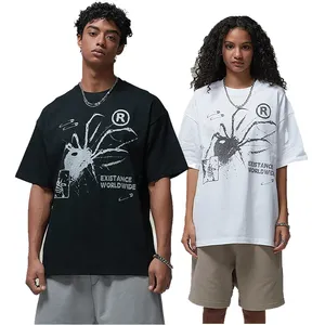 เสื้อยืดแขนสั้นผู้ชายผ้าฝ้าย 100% ทรงปกติ สวมใส่สบาย ระบายอากาศได้ดี แห้งเร็ว เป็นมิตรกับสิ่งแวดล้อม ป้องกันรอยยับ - Product Image 1