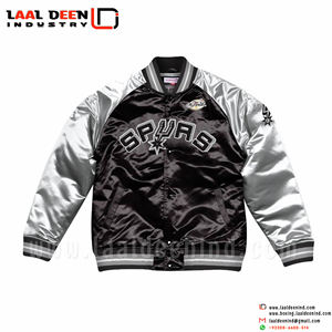 Custom chenille embroidery leather sleeve baseball letterman varsity <b>jacket</b> <b>for</b> <b>men</b> blank <b>for</b> custom logo and design patches - Product Image 6