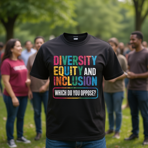 เสื้อยืดส่งเสริมความหลากหลาย ความยุติธรรม และการรับมือกับความแตกต่างทางวัฒนธรรม คุณต้องการด้านไหน? - Product Image 3