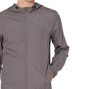 Chaqueta de lluvia de diseño sólido Chaqueta cortavientos Chaquetas de primavera rompevientos deportivas de alta calidad para hombres - Product Image 3