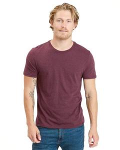 Pima Touch Crew T <b>Shirt</b> <b>Burgundy</b> Custom <b>Burgundy</b> T <b>Shirts</b> for <b>Men</b> Slim Fit Crew-Neck T <b>Shirt</b> Classics Basic Tee - Product Image 2