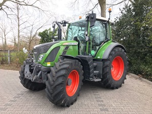 Tracteur à roues puissant Fendt 514 Vario S4 ProfiPlus, moteur, boîte de vitesses, livraison dans le monde entier - Product Image 4