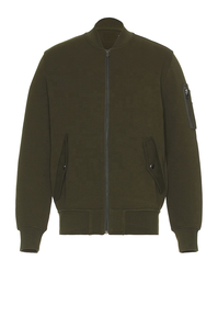 Veste bomber d'hiver pour homme avec logo personnalisé OEM ODM, col montant, design à capuche, élégante et décontractée - Product Image 2