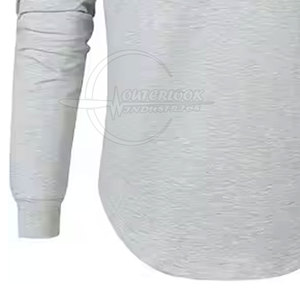 Haute qualité hommes à manches longues entraînement Gym survêtement personnalisé OEM vente en gros solide motif respirant grande taille hiver ensembles - Product Image 6