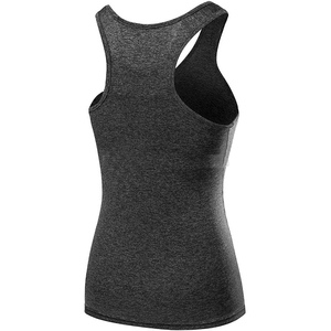 Moda malla Stringer Singlet chaleco sin espalda mujeres Tank Top Fitness entrenamiento Yoga ropa secado rápido correr gimnasio camisa - Product Image 5