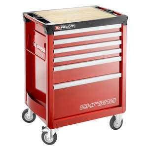 ท็อปไม้ Facom สำหรับตู้เก็บเครื่องมือแบบมีล้อ Chrono a Tool Cabinets - Product Image 1