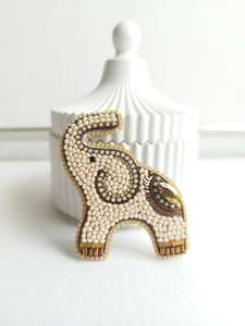 Broches de cuentas de diseñador hechos a mano, forma de Color personalizada, estilo antiguo/tradicional/moderno, accesorios de alta calidad, diseño único - Product Image 5