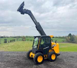 รถตักล้อยาง JCB 3TS-8W แบบมีบูมยืดไสลด์ได้ สำหรับงานก่อสร้างและขนย้ายวัสดุ - Product Image 6