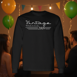 T-shirt vintage à manches longues 2009 pour les promotions et décorations du 16e anniversaire - Product Image 3