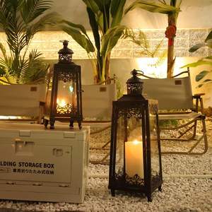 Indoor and Outdoor Decorative Metal Craft Indoor and Outdoor Decorative <b>Candle</b> <b>Lantern</b> <b>Holders</b> From Indian Supplier - Product Image 3