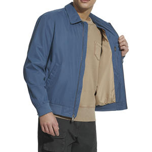 Veste bomber pour homme sur mesure en gros OEM, design classique, veste bomber légère coupe-vent pour homme d'extérieur - Product Image 5