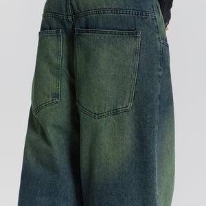 กางเกงยีนส์ขายาวสำหรับผู้ชายกางเกงยีนส์ขาตรงทรงสลิมฟิตแบบลำลองหลายกระเป๋า - Product Image 5