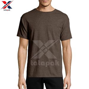 เสื้อยืดผ้าฝ้าย100% สำหรับผู้ชายผ้าถักแบบระบายอากาศขนาด220กรัมพิมพ์ลายออกแบบได้ตามต้องการขายส่งสำหรับสวมใส่ในชีวิตประจำวันจำนวนมาก - Product Image 5
