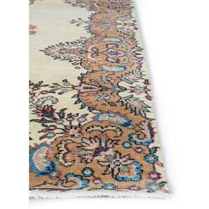 Tapis en laine noués à la main vintage ivoire de luxe épais Pae-2053 pour la maison, la salle à manger, l'extérieur, la cuisine, l'hôtel, le bureau, les pique-niques - Product Image 4