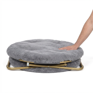 Fauteuil lune rembourré extra large et robuste, pliable et portable, pour camping, pique-nique et extérieur - Vente en gros - Product Image 4