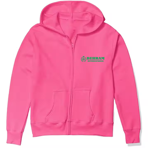 Sweat à capuche unisexe zippé en molleton 100 % coton épais, anti-boulochage, haute qualité, personnalisable, vierge ou imprimé, pour homme - Product Image 2