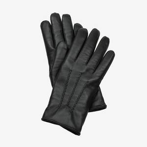 Venta caliente Hombres Moda Guantes de cuero real Invierno Grueso Guantes de cuero cálidos para guantes de cuero al aire libre de Pakistán - Product Image 1