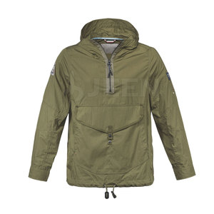 Soft Shell Hombres Impermeable Ligero Con Capucha Anorak Chaqueta Pesca Senderismo Transpirable Nylon Anorak Chaquetas - Product Image 1