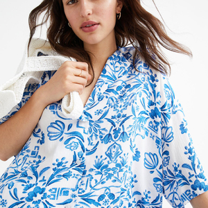 Camisa corta Camisa recortada de algodón orgánico Camisas de mujer ecológicas sostenibles para mujeres - Product Image 3