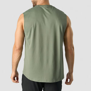 เสื้อยืดแขนกุดสปอร์ต OEM จากผู้ผลิตปากีสถานถูกสร้างขึ้นสำหรับไลฟ์สไตล์ที่แอกทีฟสวมใส่สบาย - Product Image 4