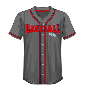 เสื้อเจอร์ซีย์เล่นเบสบอลใส่ได้ทั้งชายและหญิงผ้าระบายความชื้นแห้งเร็วออกแบบได้ตามต้องการ - Product Image 4